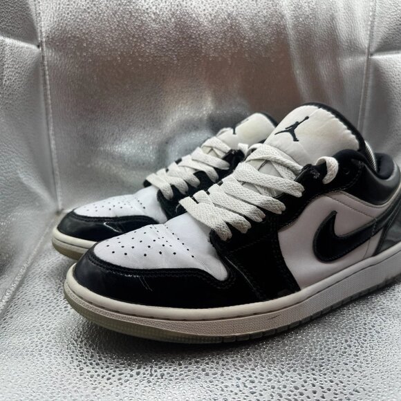 Size 8.5 Nike Air Jordan 1 Low SE Retro Concord Mens White Black Shoe DV1309-100 main image 8